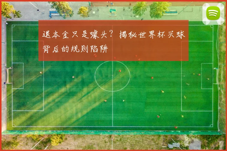 退本金只是噱头？揭秘世界杯买球背后的规则陷阱